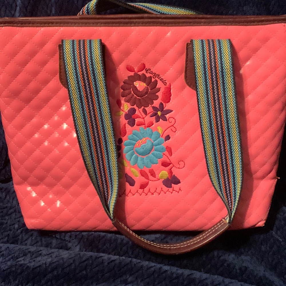 Consuela Pink Zippered Tote